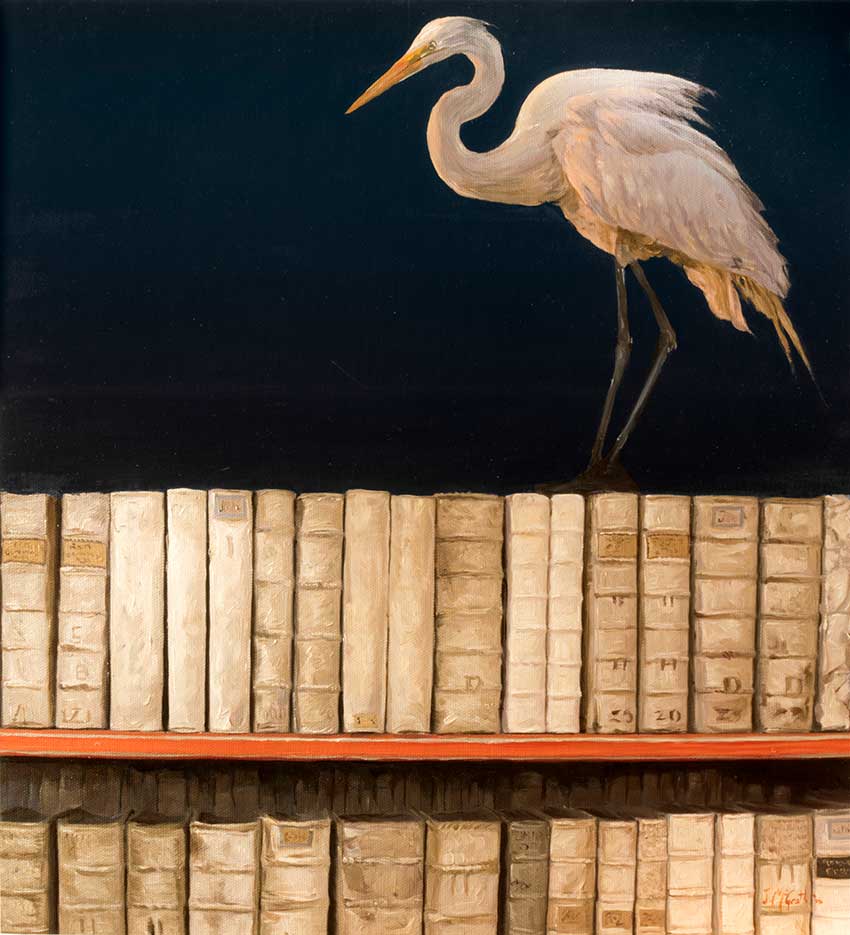 Books + Bird by James McGrath 