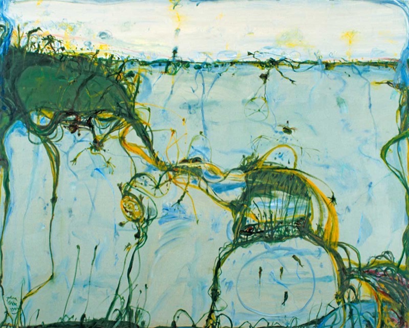 Harbour Pool (Blue Swimmer Crab) by John Olsen 
